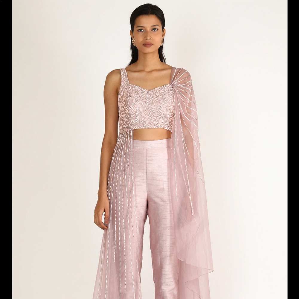 Mauve 2 piece Pant Set